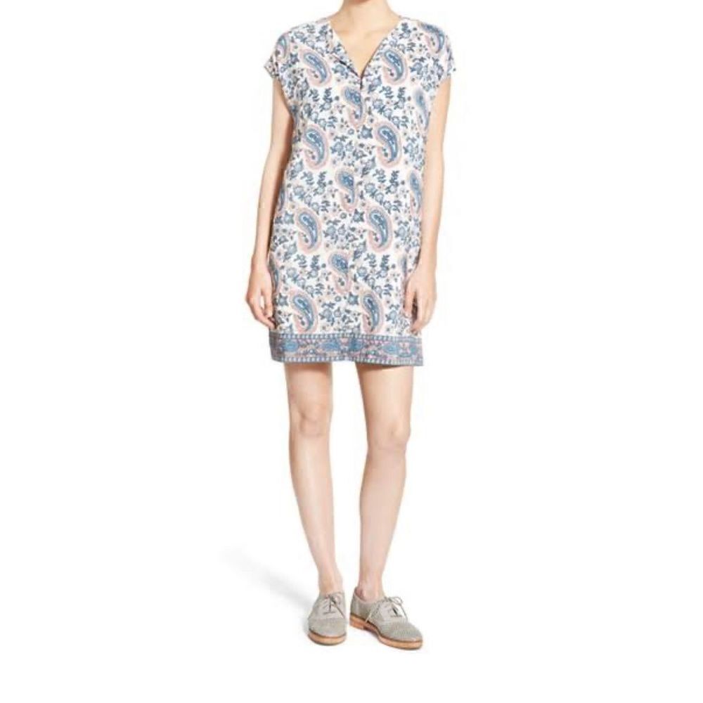 Madewell Silk Paisley Dress can